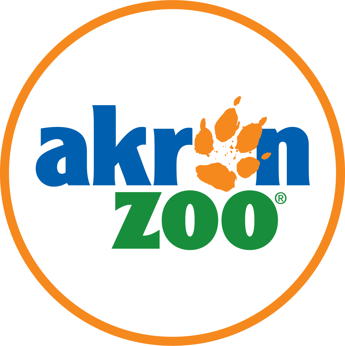 Akron Zoological Park logo